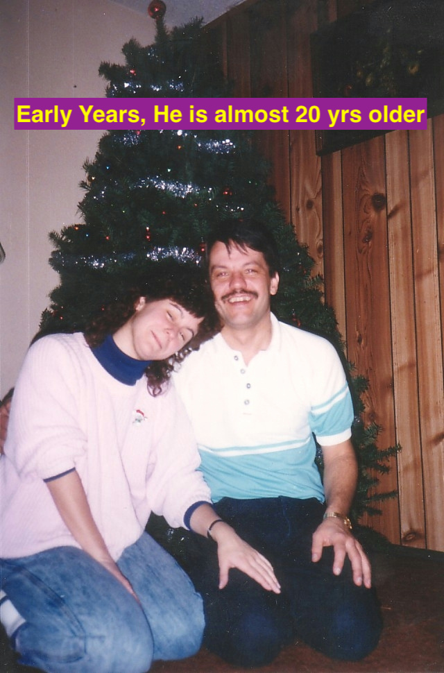 Fred&amp;Beth, His 2nd, her 1st, the early years, — 18