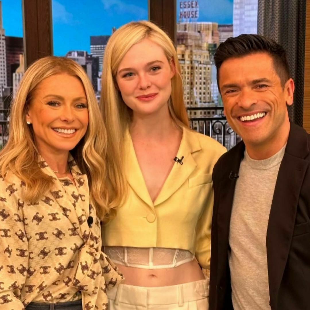 Elle Fanning pale breedable pasty white stomach — 22