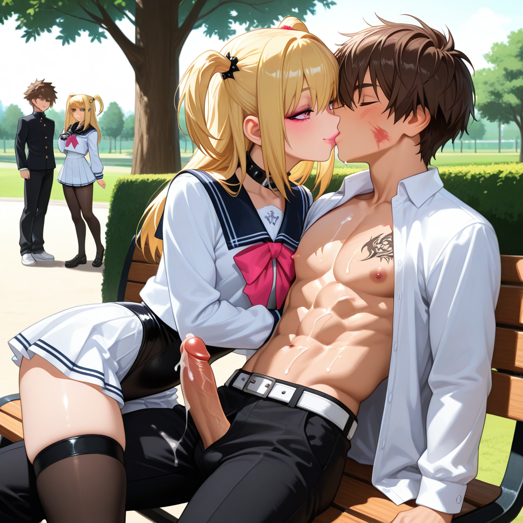 Teen couple blowjob — 7