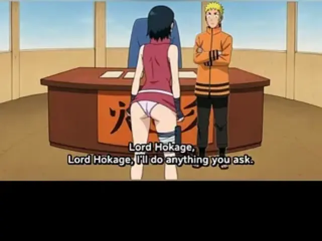 Sarada Uchiha esta dispuesta a todo(Naruto x Sarada)